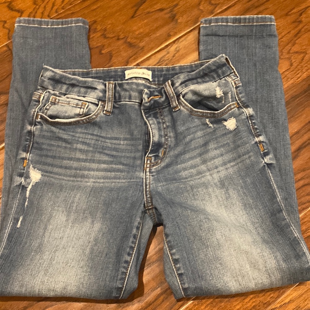 Studio blue crop jeans